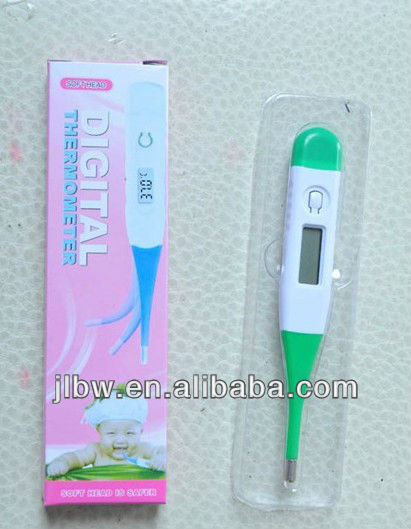 LCD Home and Baby digital Electronic thermometer & White