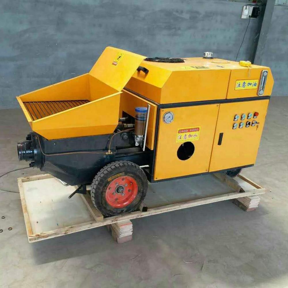 Philippines building market Construction Project Mini concrete pump machine/trailer pump conrete price