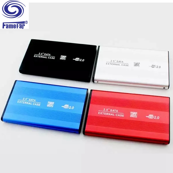 Hot sale 2.5 inches hdd enclosure 2.5 inch hard drive enclosure case 2.5 aluminium enclosure