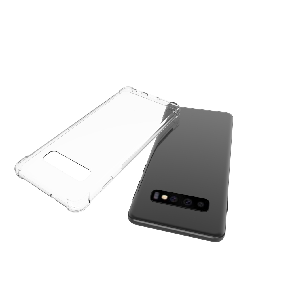 Transparent Shockproof soft  case For Samsung galaxy S10 Plus Tpu cover