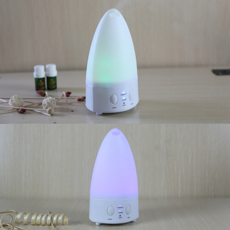 Japan 120ml Capacity 7 Changing Night Color PP &ABS Essential Oil Humidifier Aroma Diffuser For BedRoom