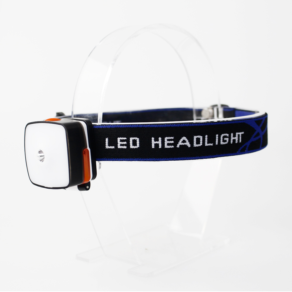 3W 120lm Super Bright 3 in 1 LED Headlamp with clip