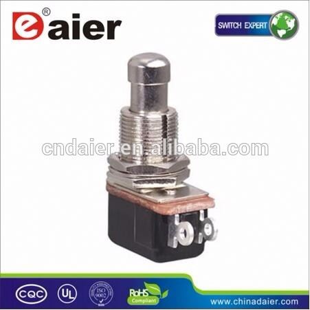 PBS-24B-4 SPST 2 Pin footswitch