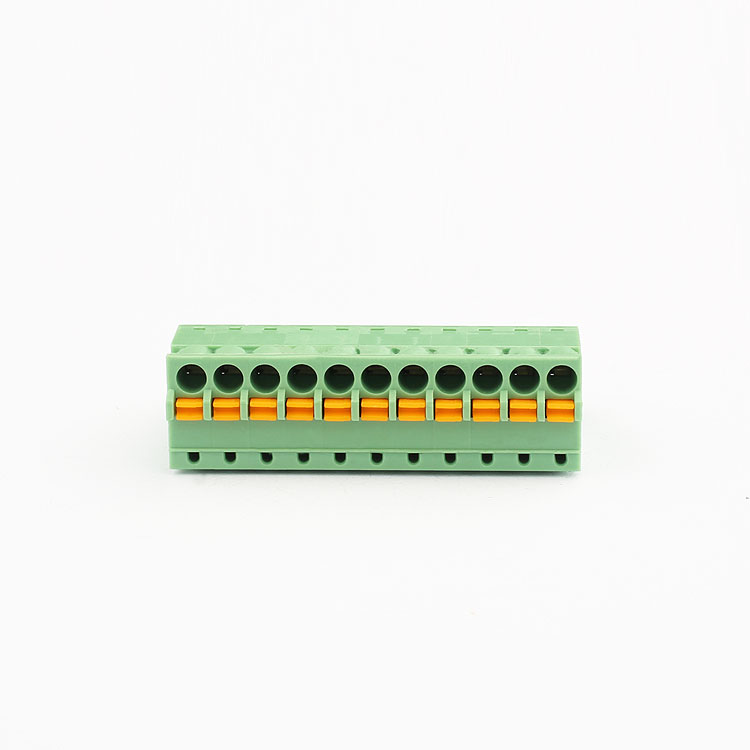 high voltage  green color connector of  pcb board terminal blocks