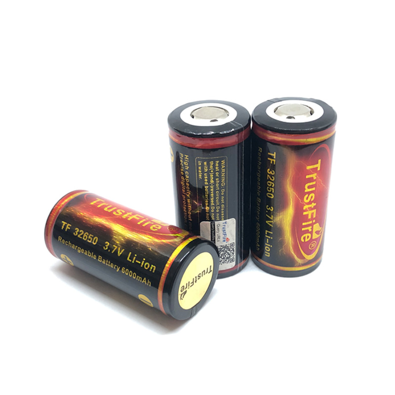 TrustFire Protected 18650 Battery 3.7V 2400mAh By Camera Torch Flashlight 32650  /26650 Rechargeable Batteries with PCB