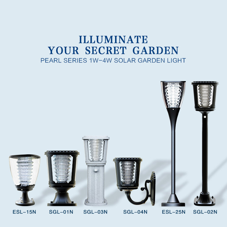 Main Gate Pillar Light Outdoor Solar Pillar Lamp