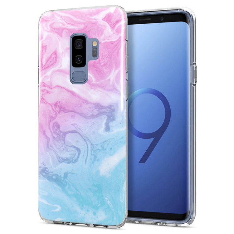 Premium TPU Granite Phone Case , for Samsung Galaxy S9 Plus Marble Case