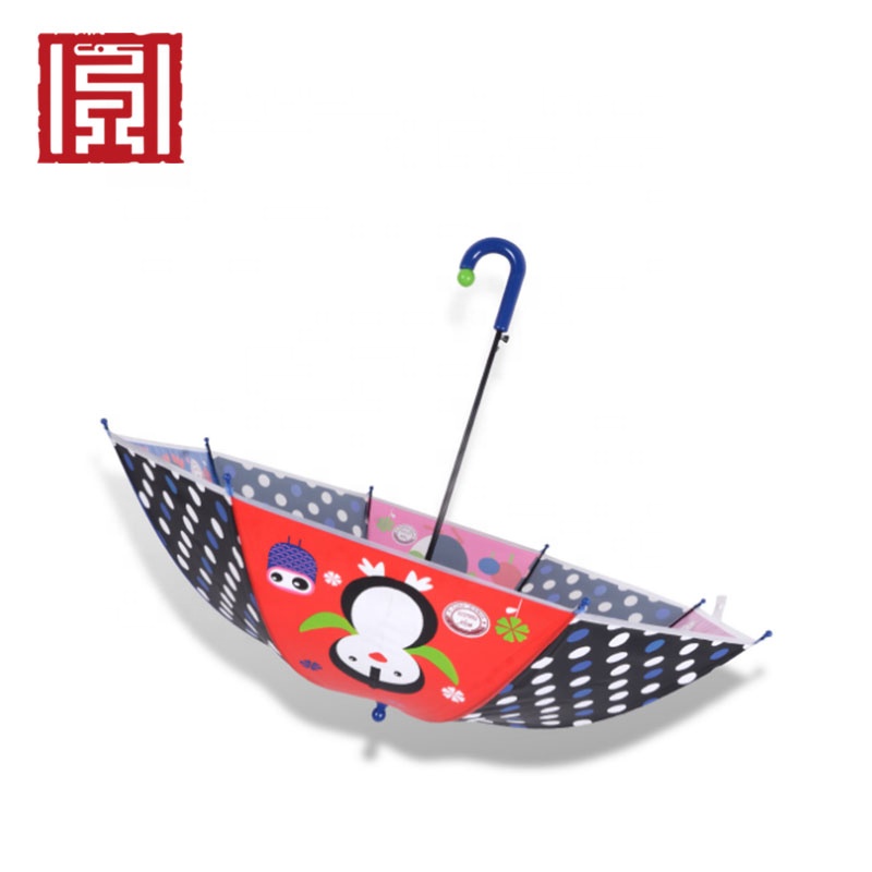 Custom Logo Oem Cartoon Animals EVA Umbrella for Children