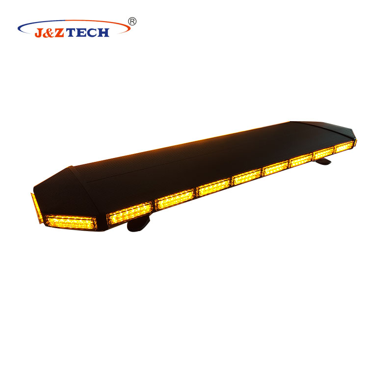 Black full led warning lightbar for vehicle