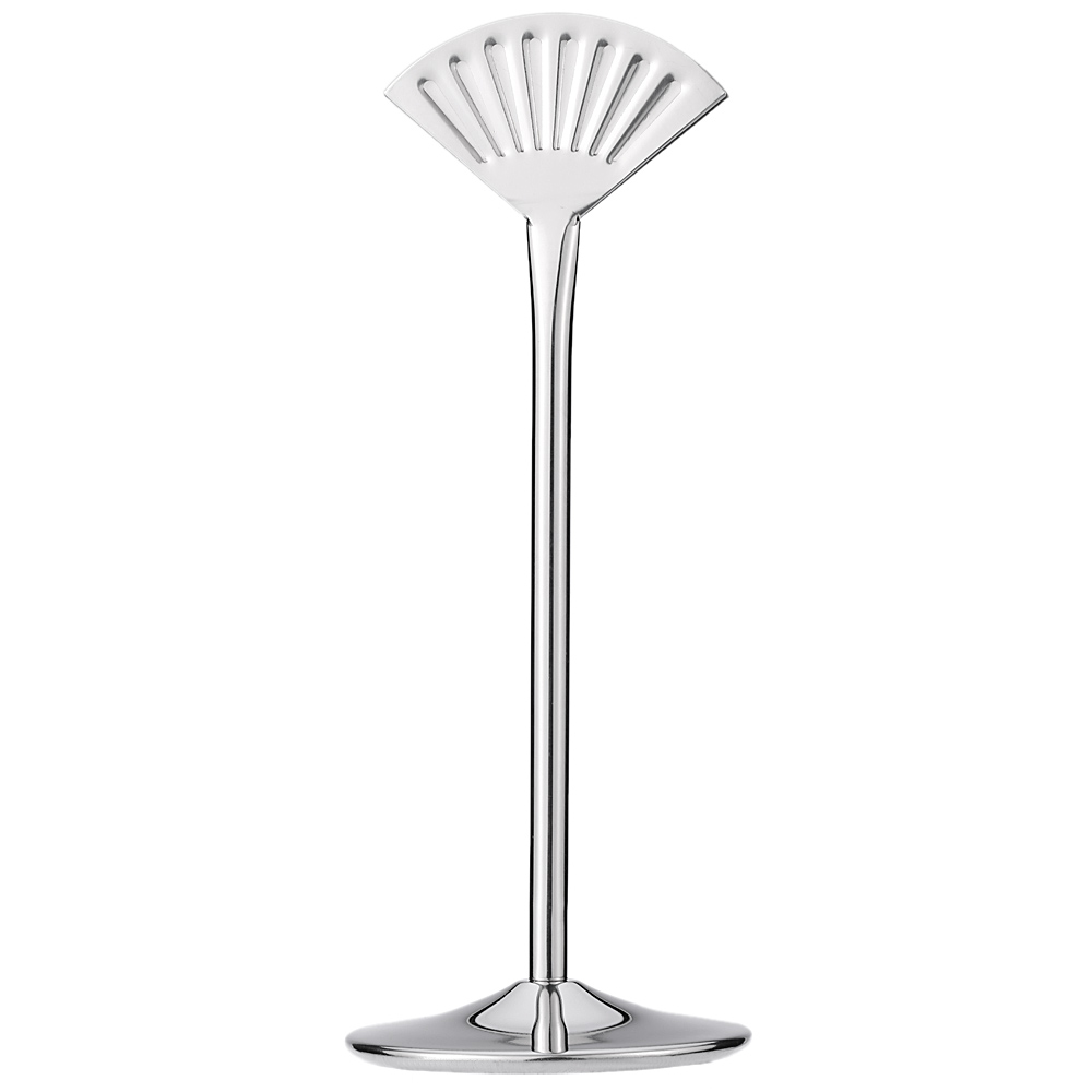 Wedding Place Card 8 Stainless Steel Fan Shaped Table Number Place Card Holder Menu Stand for Wedding Restaurant