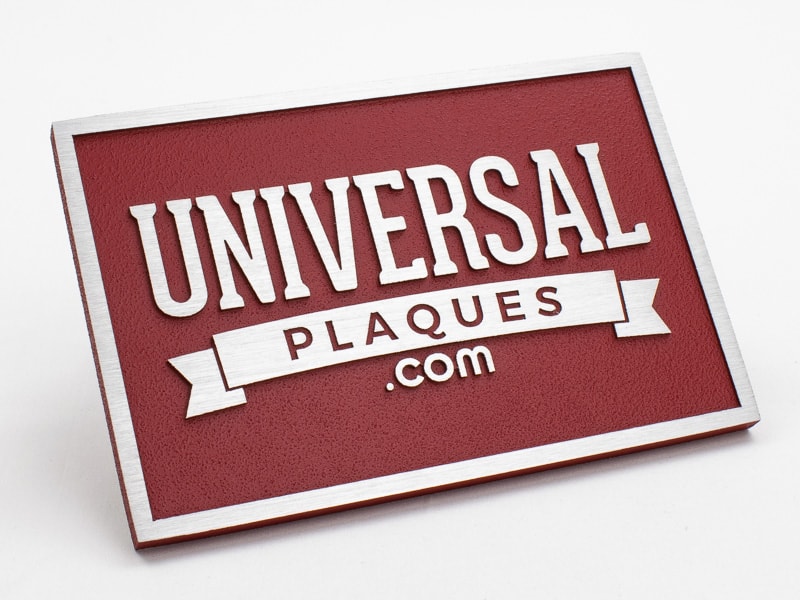 Wholesale Manufacturer Custom Vintage Style Organization Building Metal Plaque