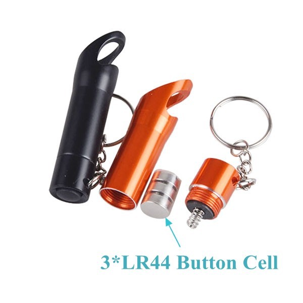 Promotional 3 LEDs Mini Keyring Torch Bottle Opener