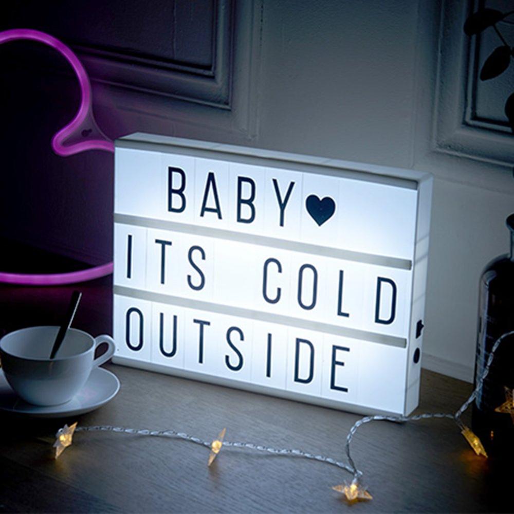 Beautiful Led Lighting Box Brand Display Wooden Gift Light Box