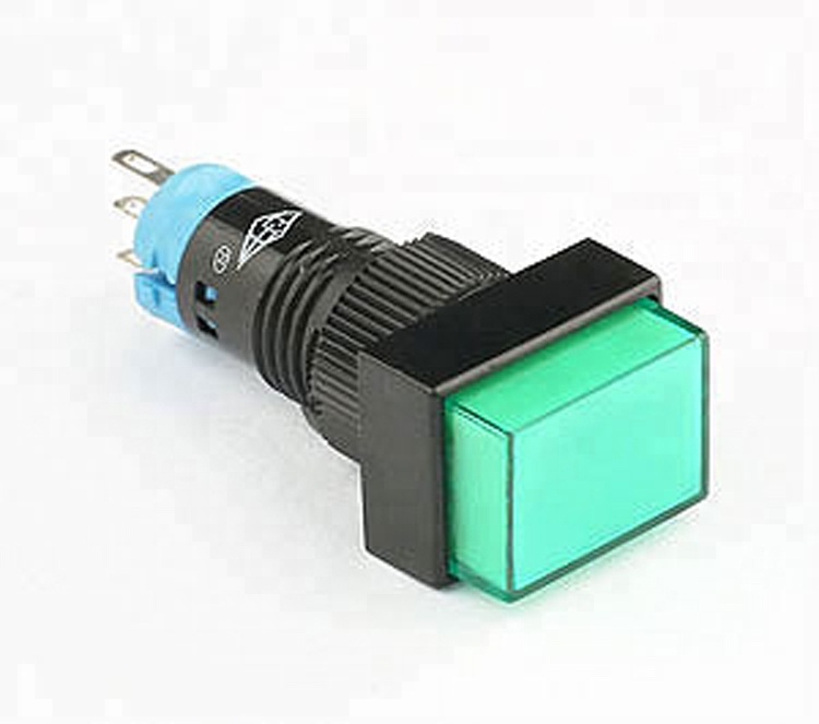 Factory price hot selling 10mm led 3 pin push button switch