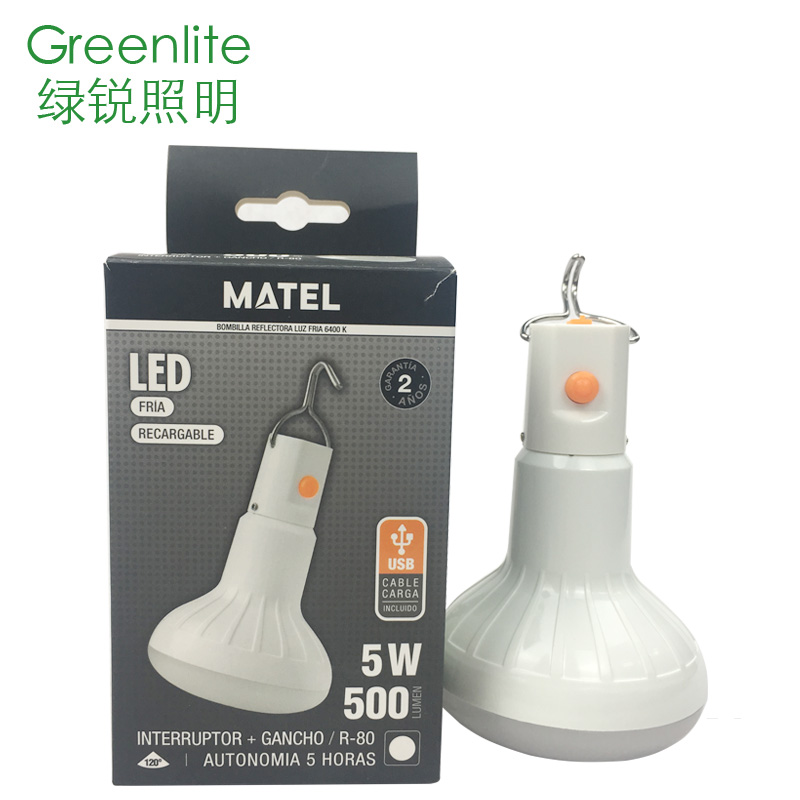 outdoor hanging portable led camping tent light bulb