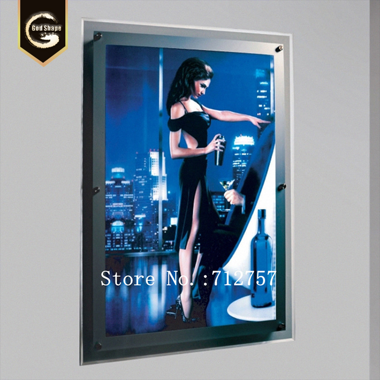 High Brightness Customized size advertising led light box photography