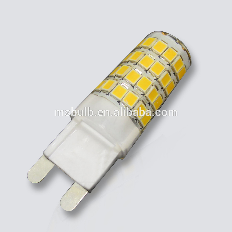 Mingshuai Factory led G9 bulb 2.5w 100-240v SMD ceramic CE ROHS certificate 180 degree