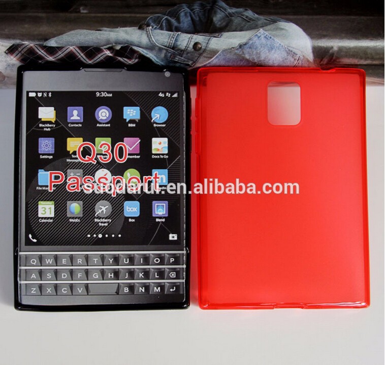 Pudding TPU gel case for Blackberry Passport Q30