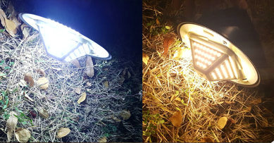 Waterproof lamp solar powered 88LED landscape wall mounted lamp outdoor solar garden stake lights