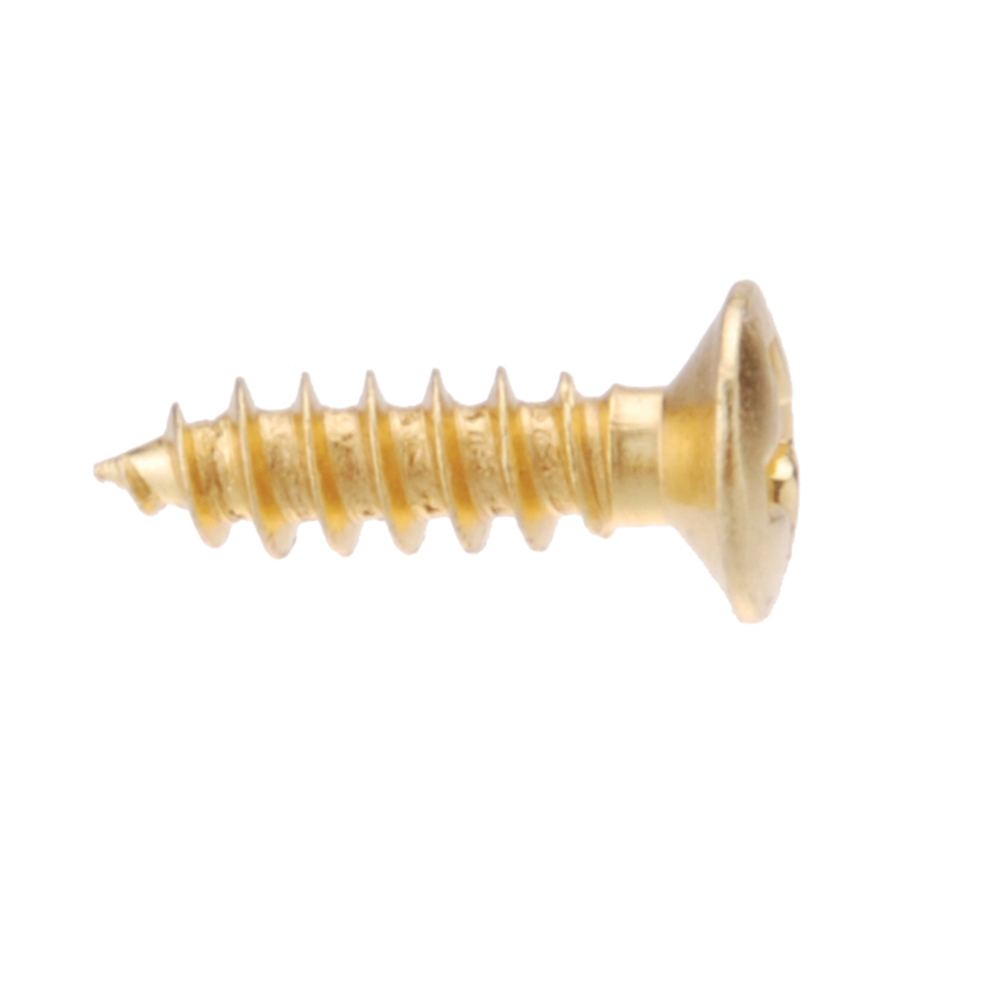50pcs/set 3mm Pickguard Screws for Guitar Pickguard Scratch Plate Gold Plating Design Guitar Parts & Accessories