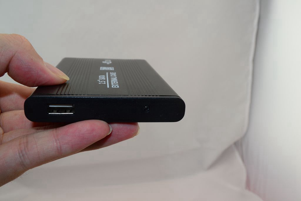 2.5 Inch Aluminium HDD Box Super Speed USB2.0 to SATA Hard Drive HDD Enclosure