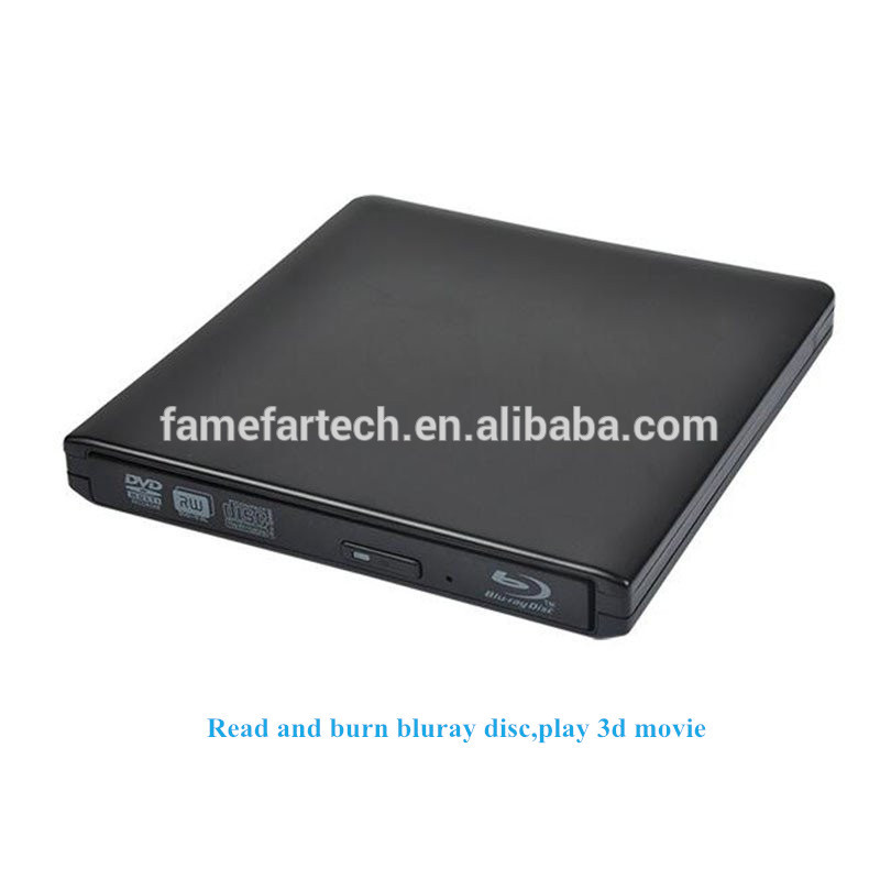 USB 3.0 DVD Player Bluray Burner External Optical Drive BD-RE Blu-ray Superdrive CD/DVD RW Writer Recorder for Laptop iMACbook