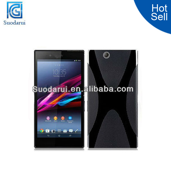 X Line Wave TPU Gel case for Sony Xperia Z Ultra XL39h