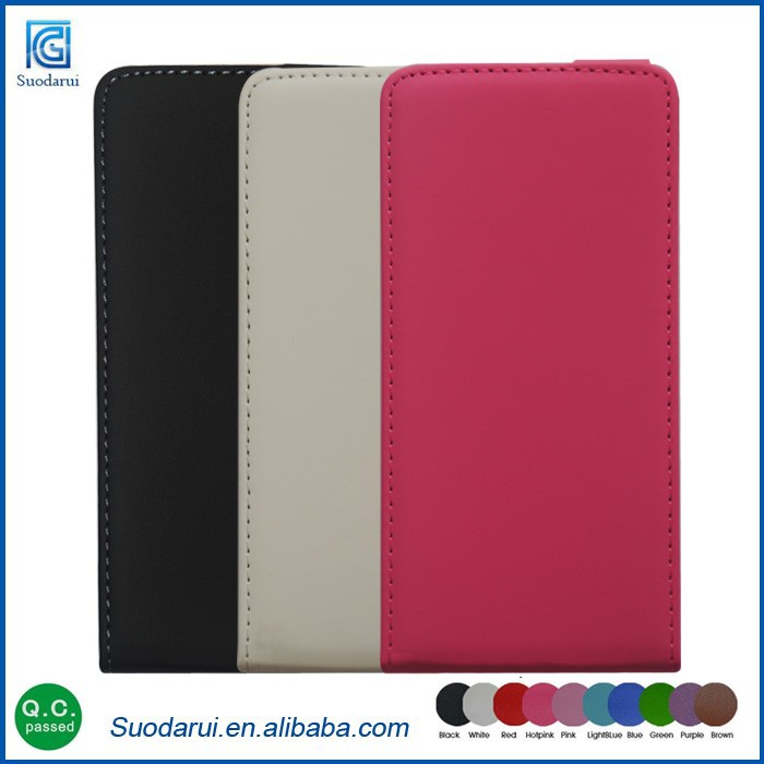 Sale Promotion Ultra Slime Leather Flip Covers Cases For Huawei Y635 Mix Color