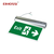 Acrylic fire double faces led emergency exit sign running man with arrow