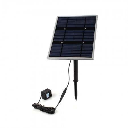 Solar Panel Power Watering Floating Pump Fountain Pool Garden Plants 3.6W