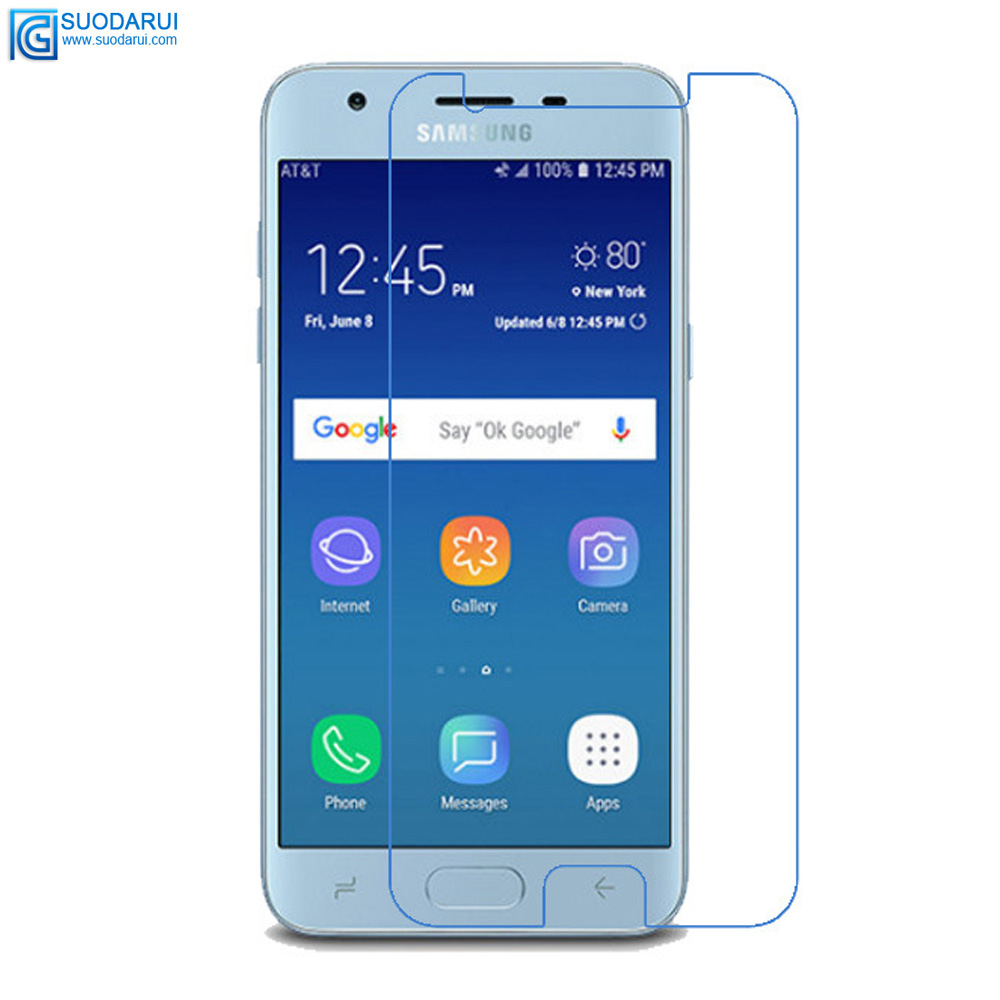 Tempered Glass Screen Protector for Samsung Galaxy J3 J3 2017 J3 2018 9H 2.5D 0.26mm HD Transparent Film