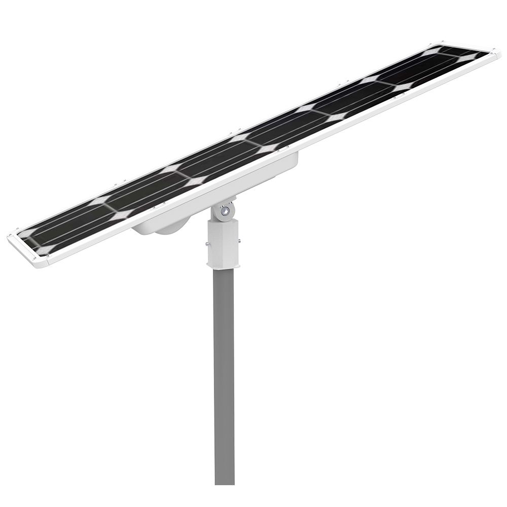 High power outdoor motion sensor Automatic all in one integrated 80W led solar street light