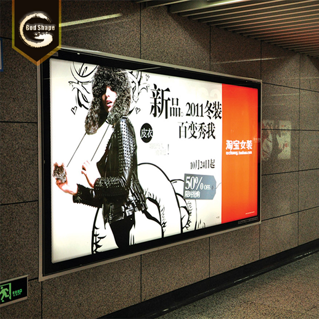 Factory Illuminated Acrylic Light Box Led Signs for Bus Station