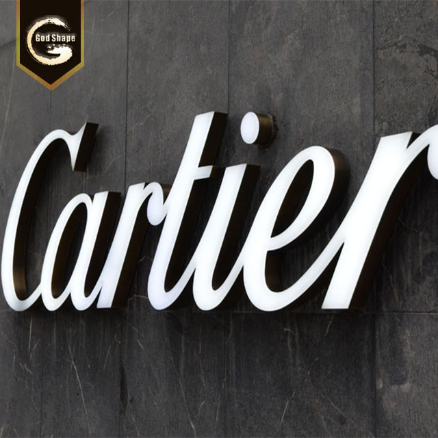 Acrylic Frontlit 3D Dimensional Channel Letters Real Estate Sign