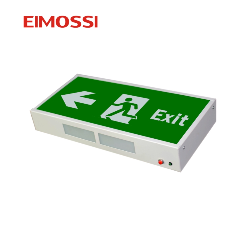 Wall mounted Rechargeable exit emergency evacuation led light 3H battery backup