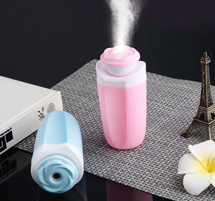 USB Air Aromatherapy 50ml/h big Mist & 7 color Change light Humidifiers for Home and Car