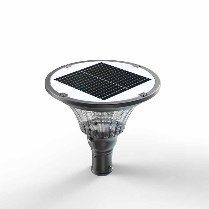 Waterproof Garden Standing Pole Light 10W Led Solar Lights Backyard