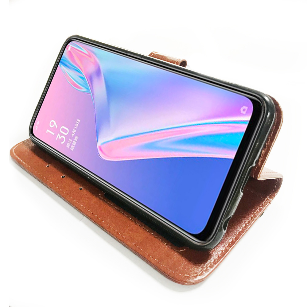 hot sell wallet leather case For OPPO K3 stand leather flip cover