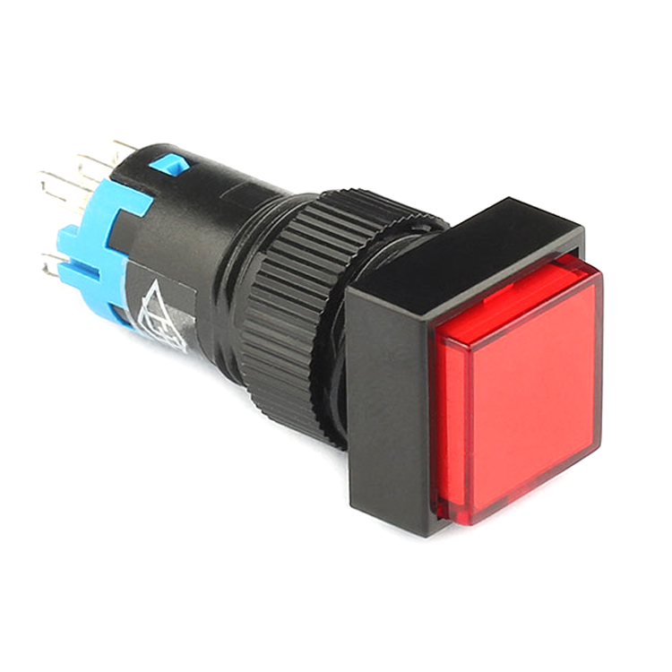 led push button switch micro push button tactile switch 10mm red illuminated pushbutton