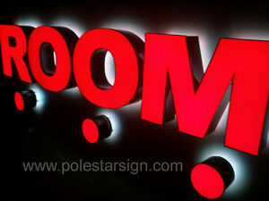 Outdoor Large LED Letters Advertising Letters Letras Grandes Buchstaben 3D Channel Letter