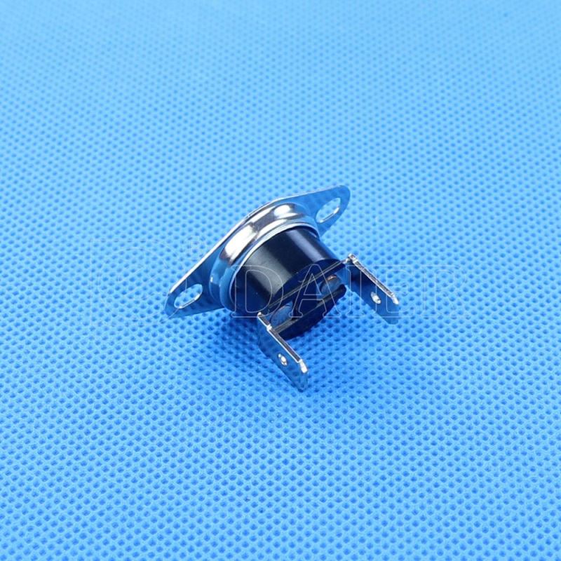 0~260 Degree Bent Terminal Automatic Reset 12V Thermal Switch