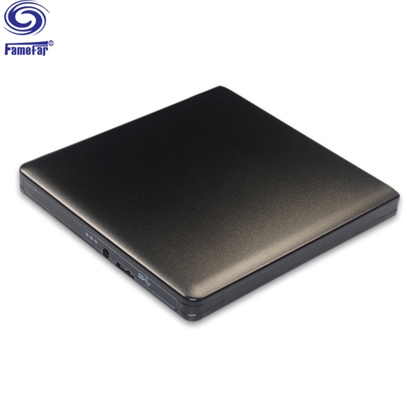 Factory price External USB 3.0 Aluminum blu ray dvd player BD-R BD-ROM CD RW Burner Writer Drive