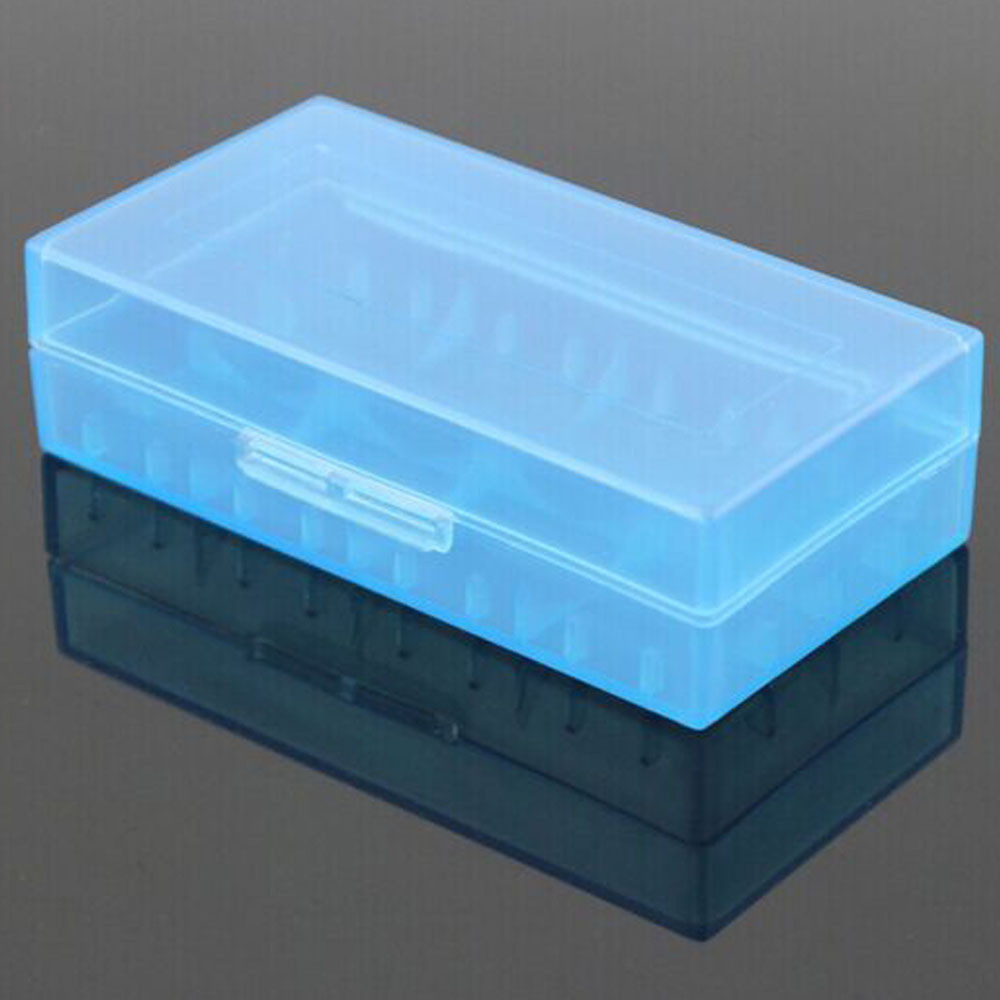 18650 CR123A 16340 Battery Case Holder Box Storage Color Optional Blue/Purple/White/Green/Yellow/Orange