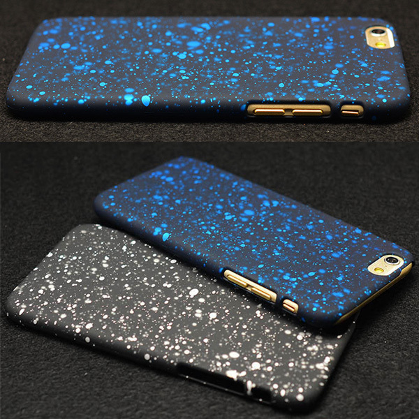 Ultra thin Slim Stereo Star Hard back cover Case for iphone 6