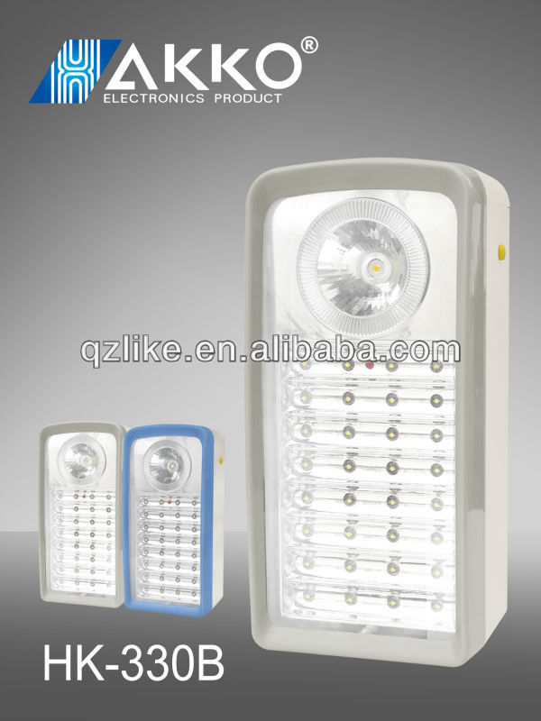 New Rectangle Solar Rechargeable led  Emergency Light For Home Use