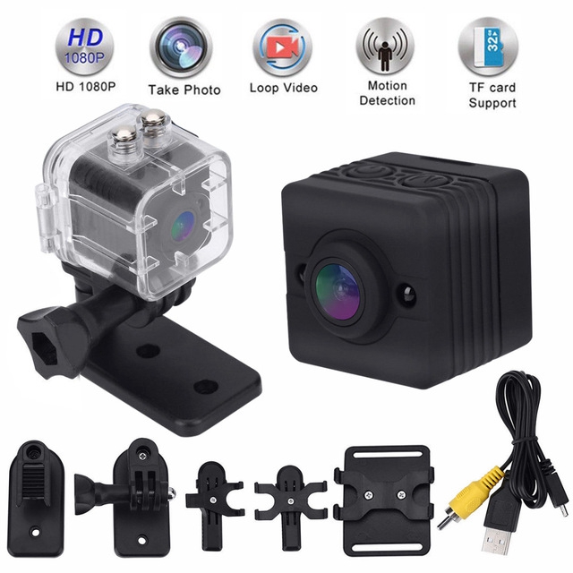 Waterproof function Night vision Resolution full hd 720p1200p drone dv camera sq12