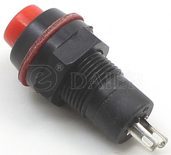 10mm Colorful Button Latching Push Button Switch