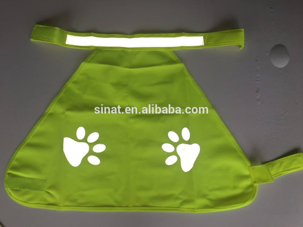 2.5cm lattice reflective stripe pet safety jacket