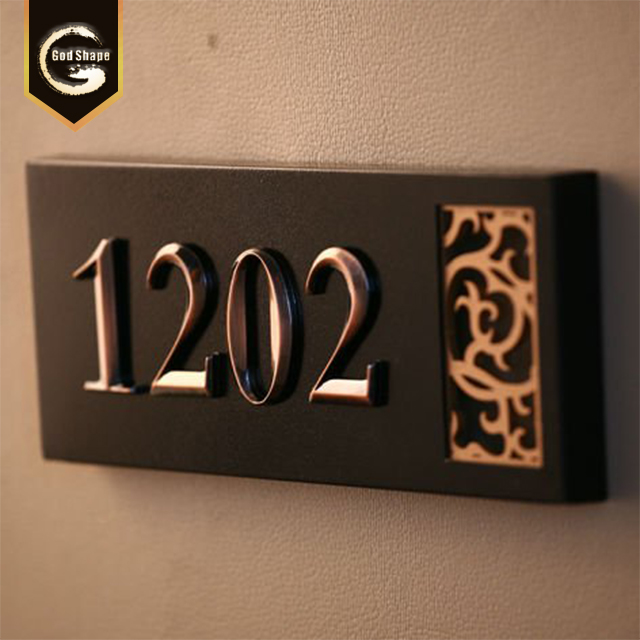 Free Standing Customer Made Factory Price Office Name Desk Plate Room Sign
