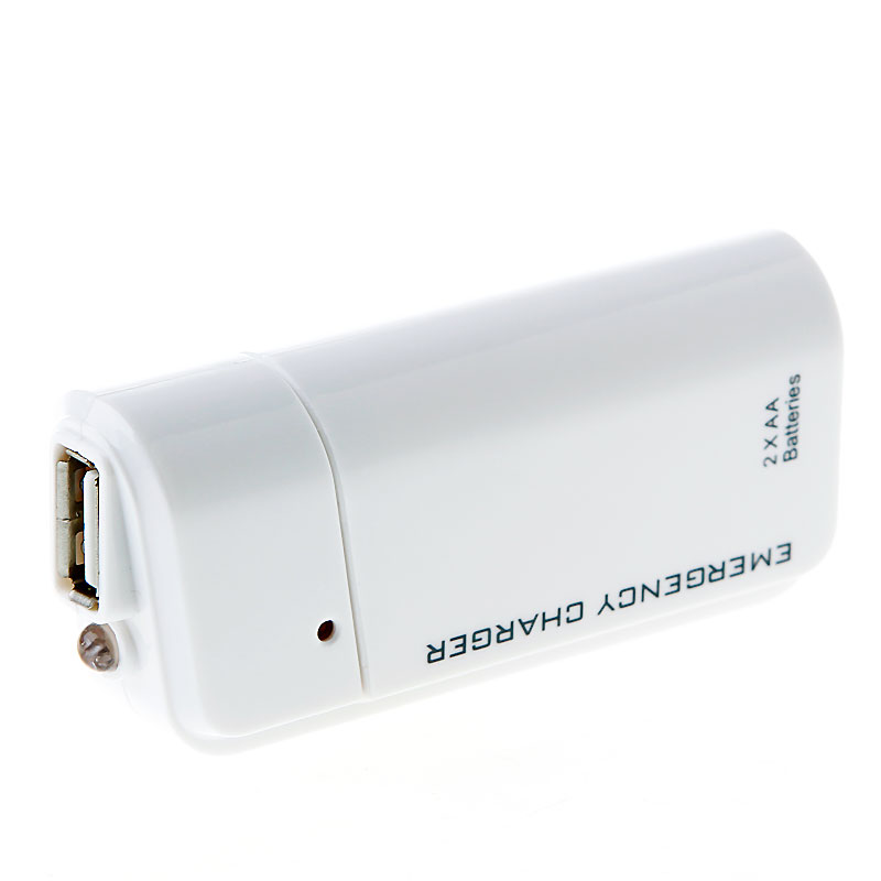 USB Eergency Battery Charger Power Bank Flashlight Battery Charger External Battery Pack For IPhone For IPod Black Cellphone